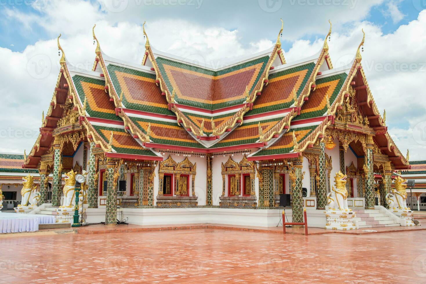 phra dat choeng maatje tempel is een majoor en heilig religieus monument van Sakon Nakhon provincie van Thailand. foto