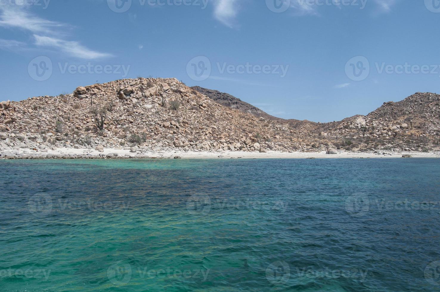 eilandengroep isla espiritu santo in la paz, baja california foto