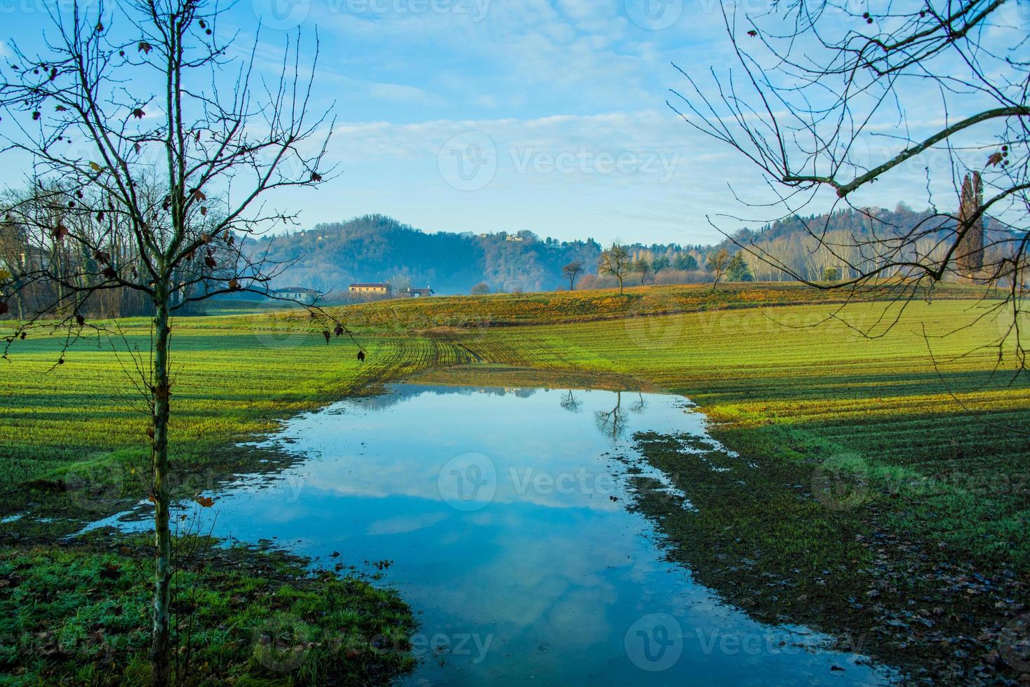 velden buiten vicenza twee foto