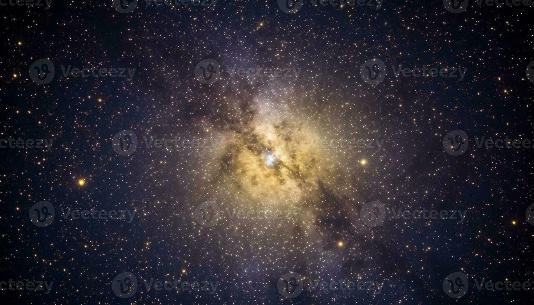 gloeiend ster spoor in diep ruimte, verlichte door supernova explosie gegenereerd door ai foto