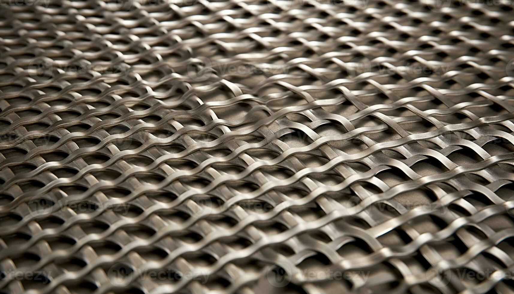 gestreept staal borden in een rij, zwaar bouw uitrusting backdrop gegenereerd door ai foto