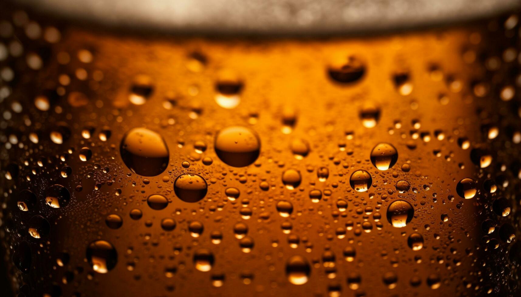 schuimig bier glas giet koud, verfrissend verfrissing gegenereerd door ai foto