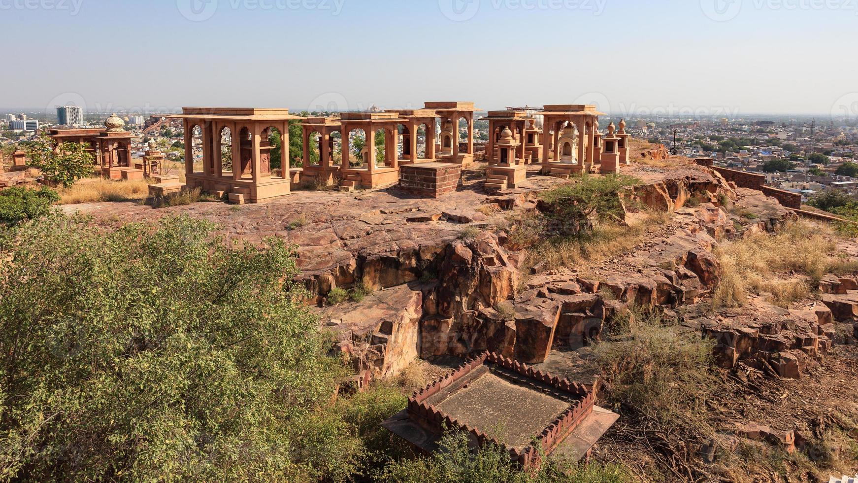 jaswant tanda mausoleum jodhpur rajasthan india foto