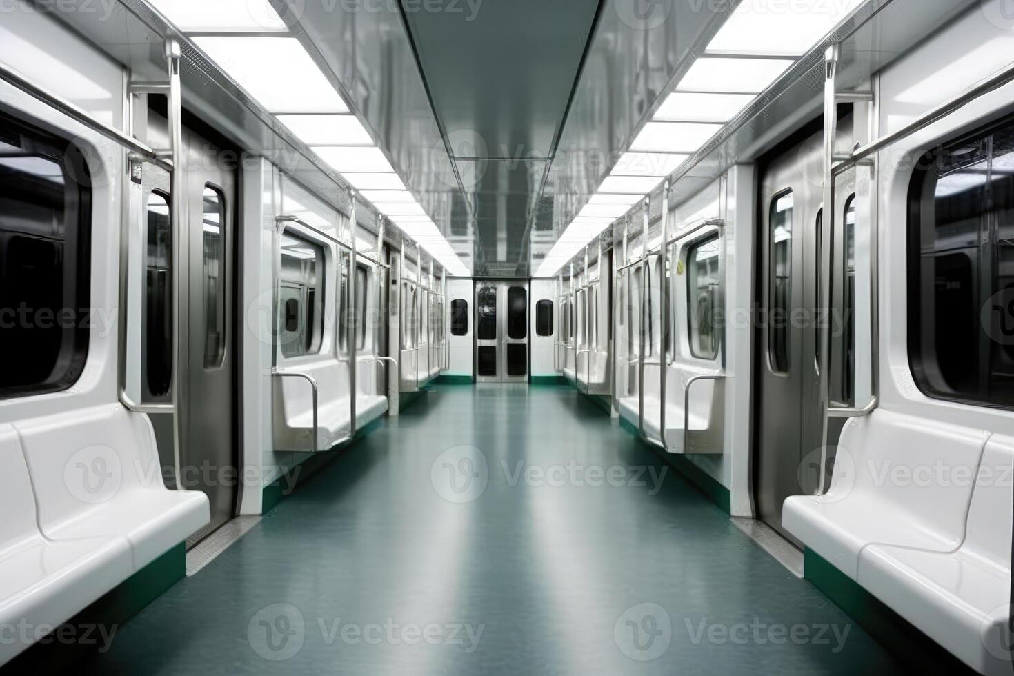 binnen metro vel profesional fotografie ai gegenereerd foto