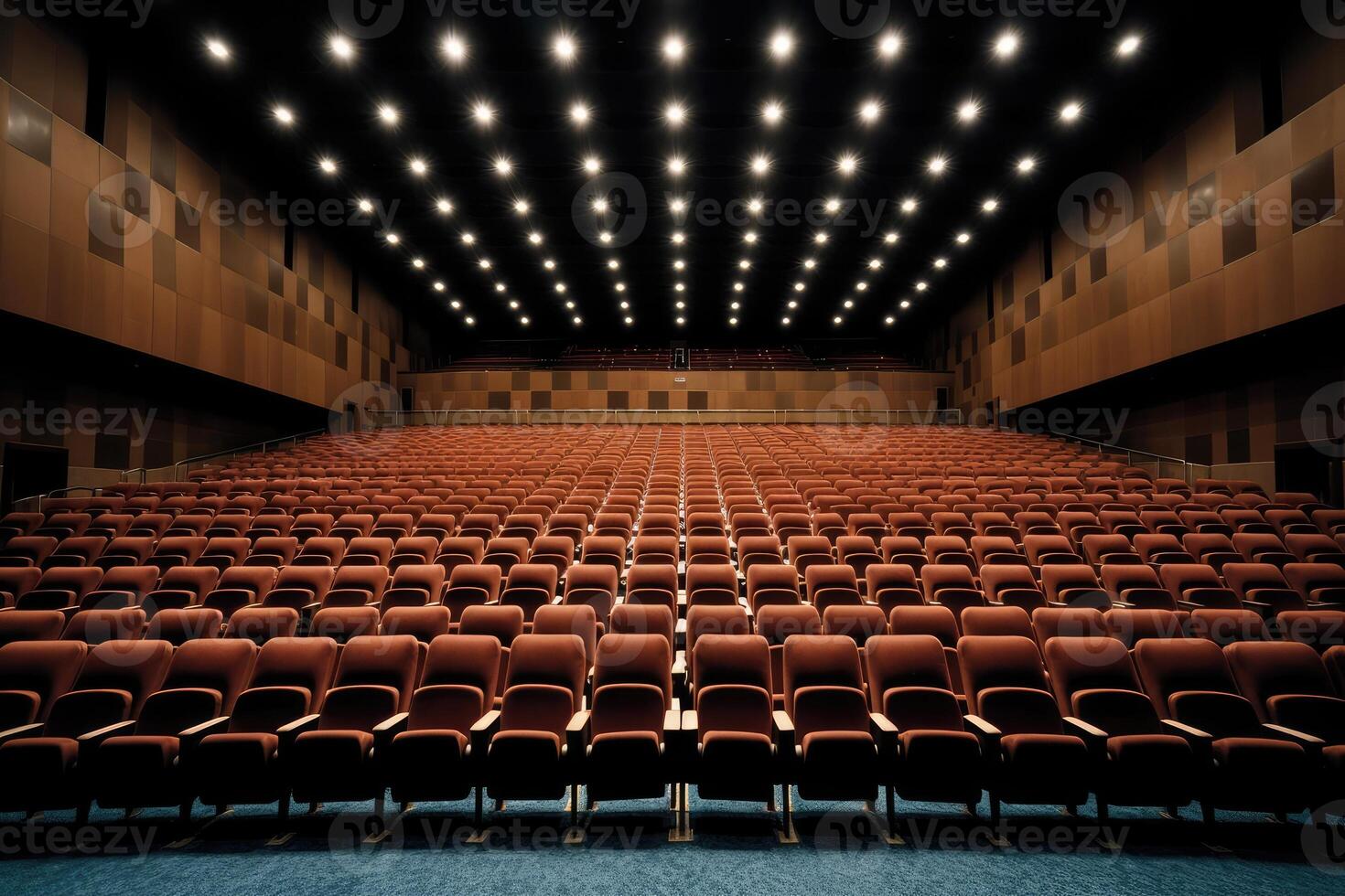 voorraad foto van leeg auditorium kamer fotografie gegenereerd ai