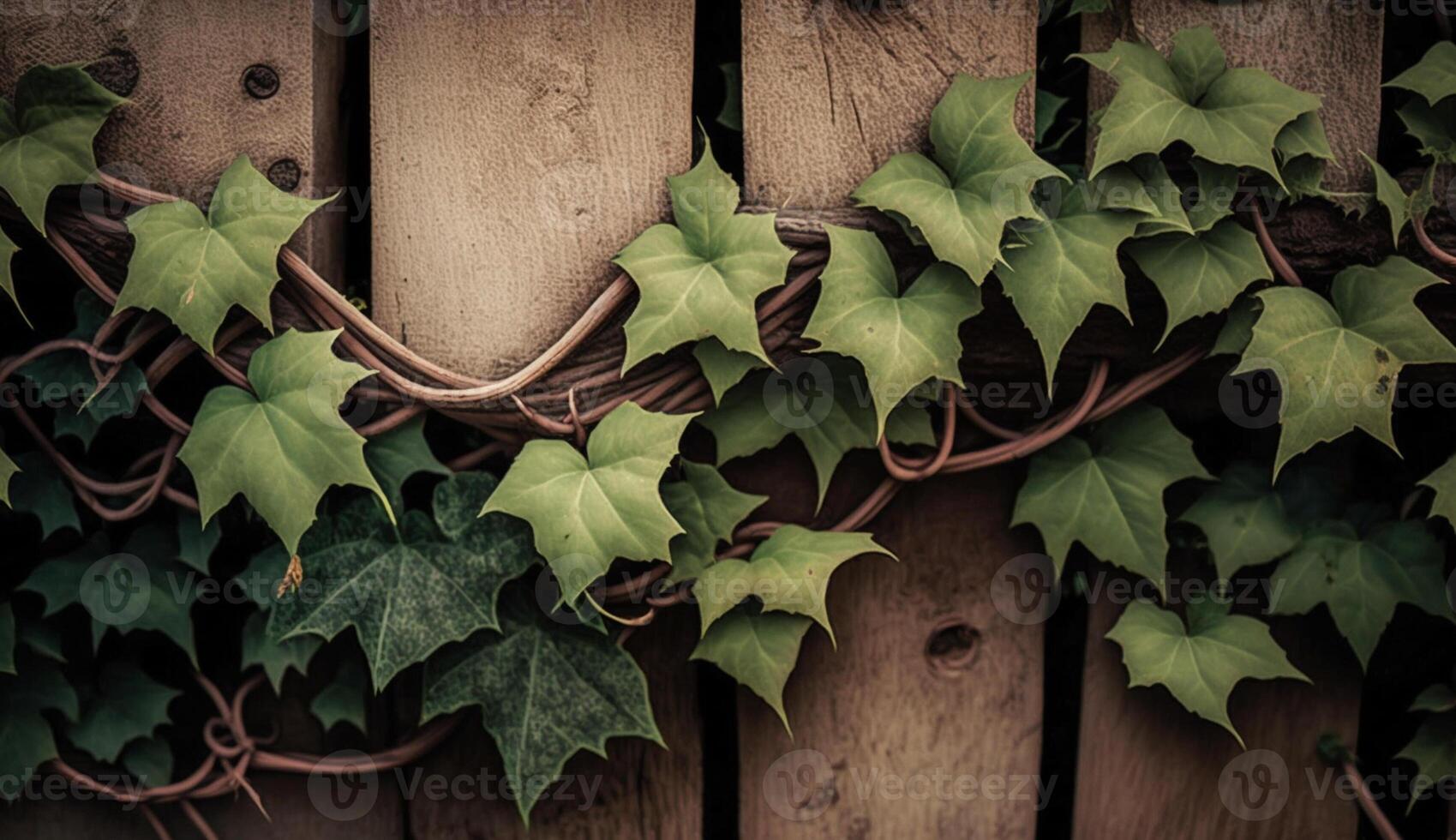 vers natuur muur decoratie met herfst kleuren buitenshuis gegenereerd door ai foto