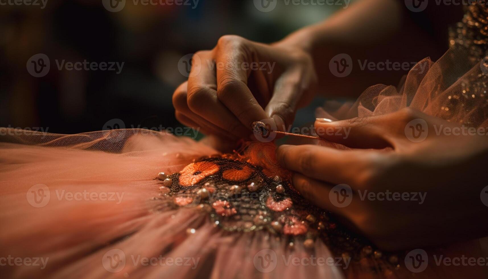 een vrouw creativiteit schijnt door in haar eigengemaakt ambacht Product gegenereerd door ai foto