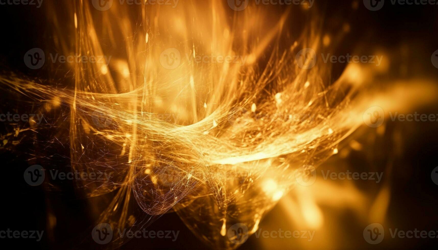 gloeiend abstract vlam ontsteken futuristische viering backdrop gegenereerd door ai foto