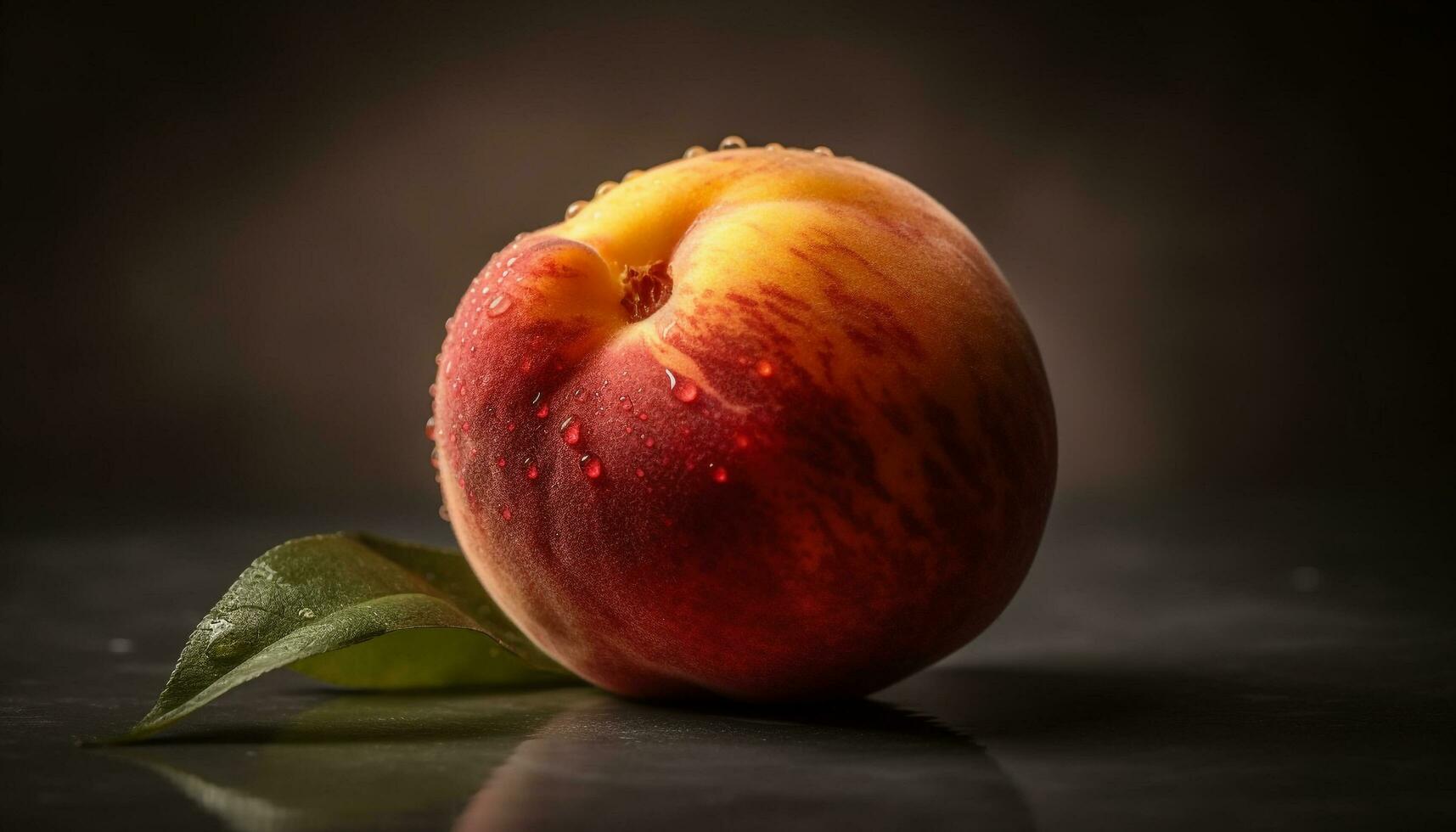 sappig appel plak vitrines versheid en gezond aan het eten in natuur gegenereerd door ai foto