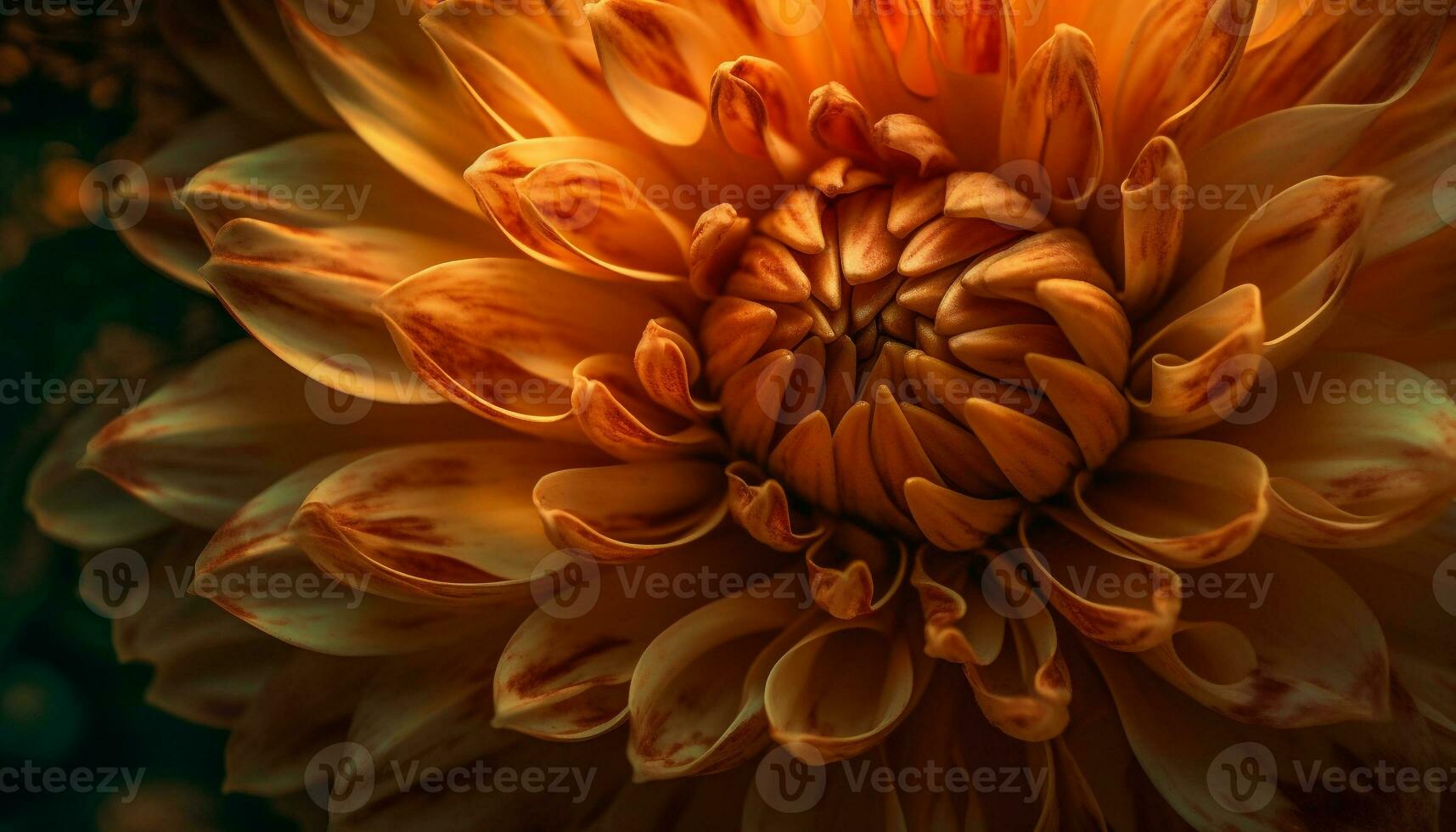 levendig dahlia bloesem, een geschenk van liefde in tropisch klimaat gegenereerd door ai foto