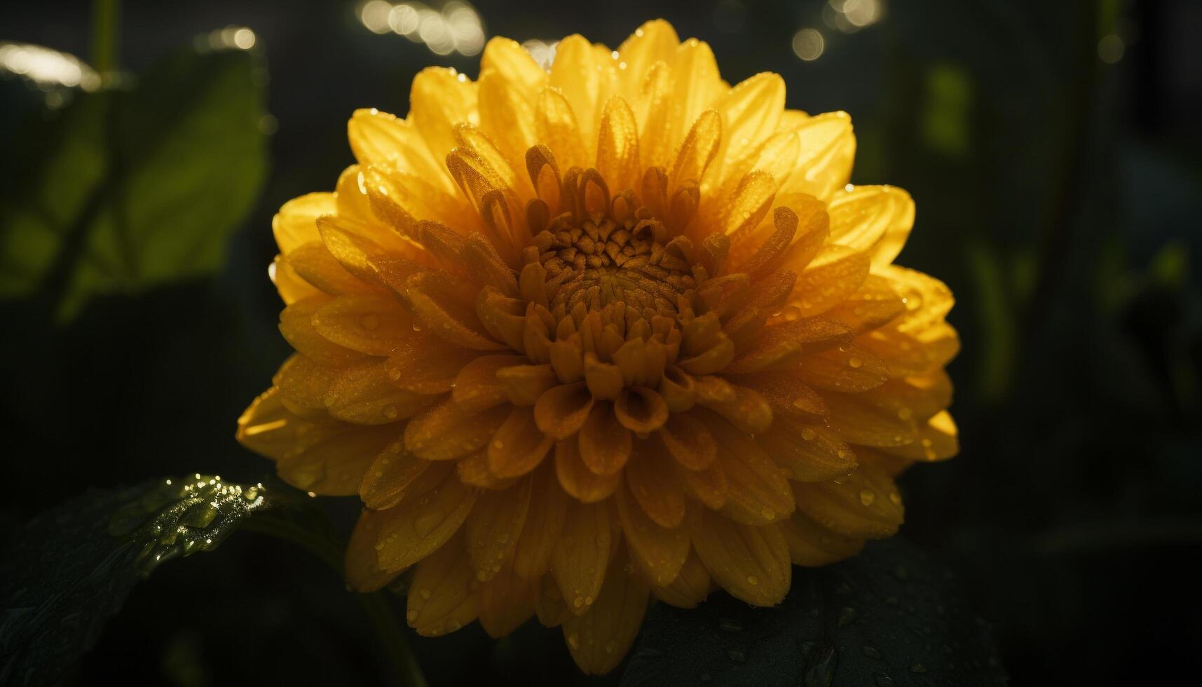 levendig gerbera madeliefje in formeel tuin vitrines schoonheid in natuur gegenereerd door ai foto