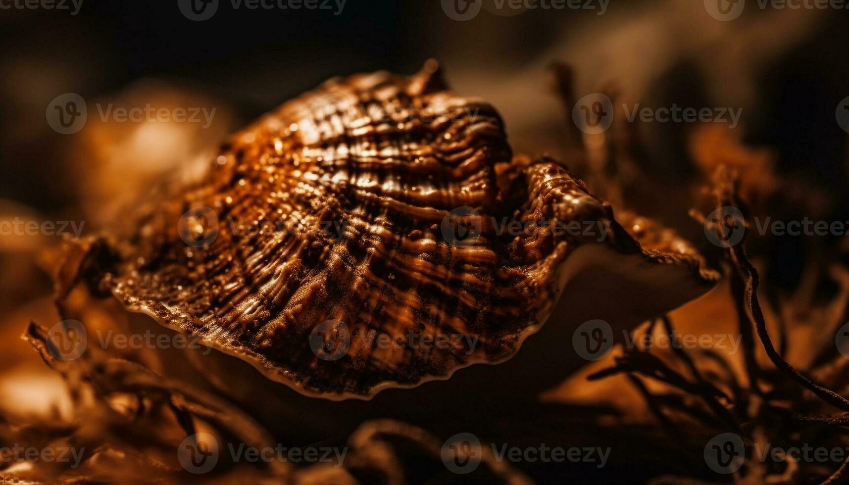 zee leven schoonheid in natuur spiraal patroon gegenereerd door ai foto