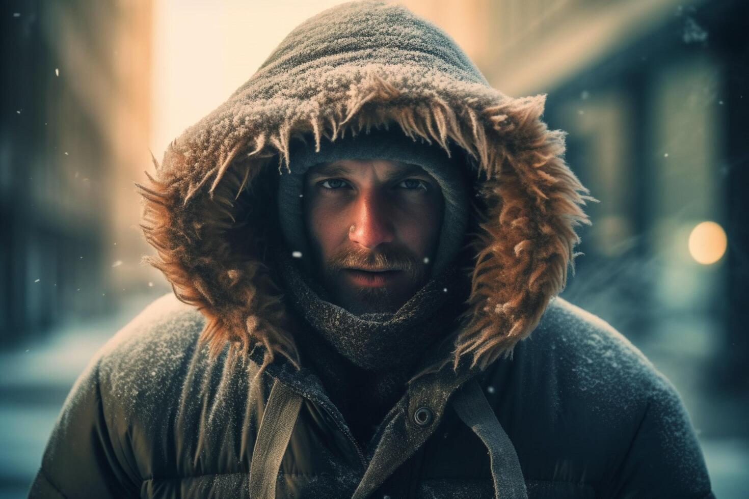 extreem gevoeligheid naar warmte of verkoudheid ai gegenereerd foto