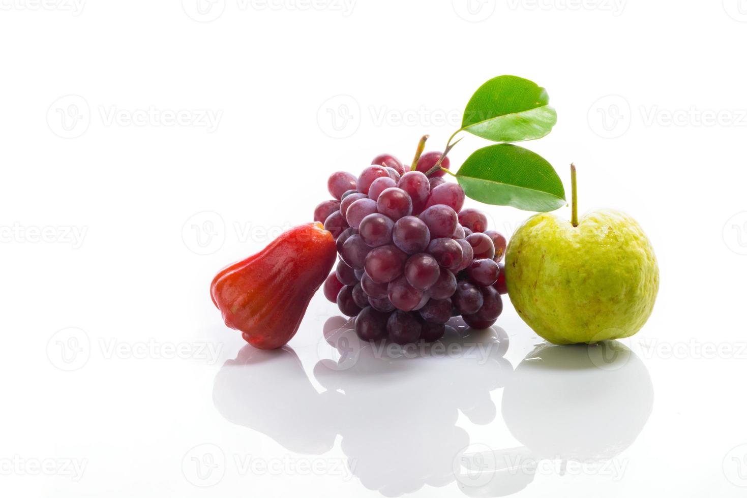 mix fruit op wit acryl foto
