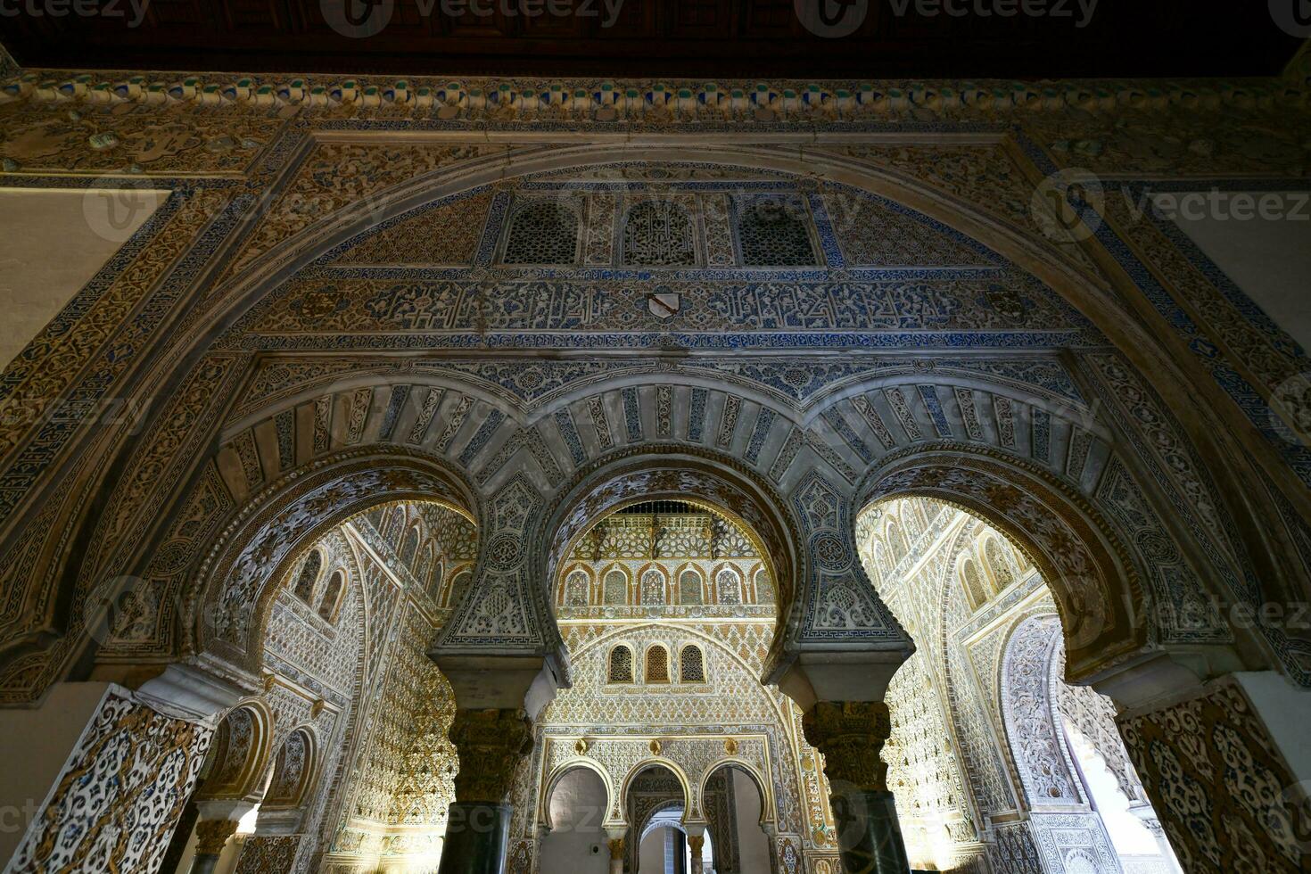 Koninklijk alcazar - sevilla, Spanje foto