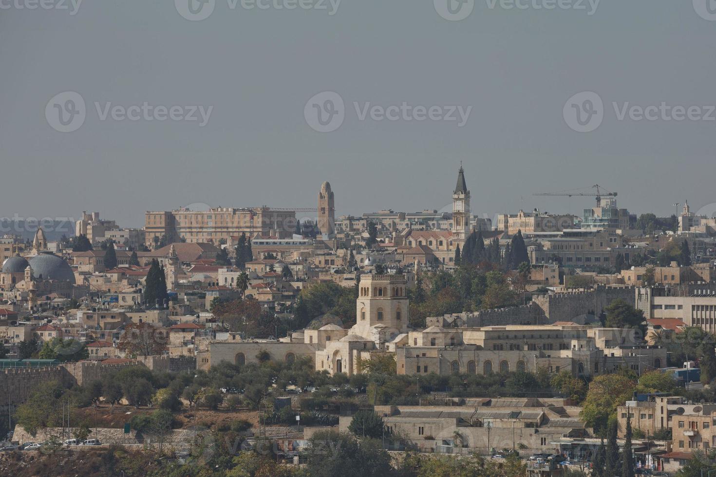 stad Jeruzalem in Israël foto