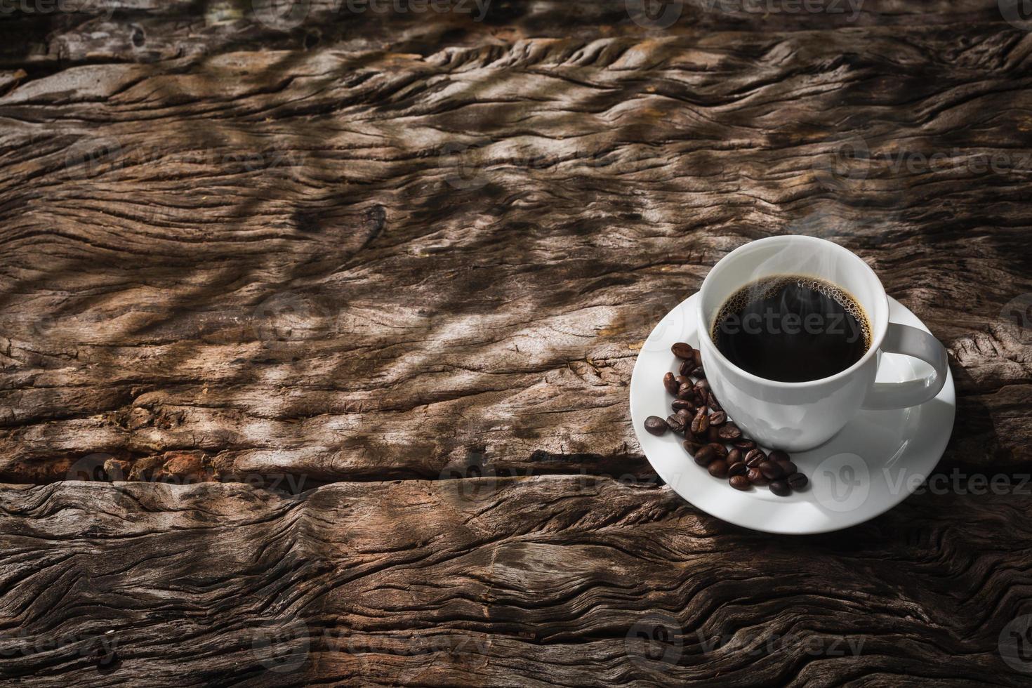 koffiekopje met licht foto