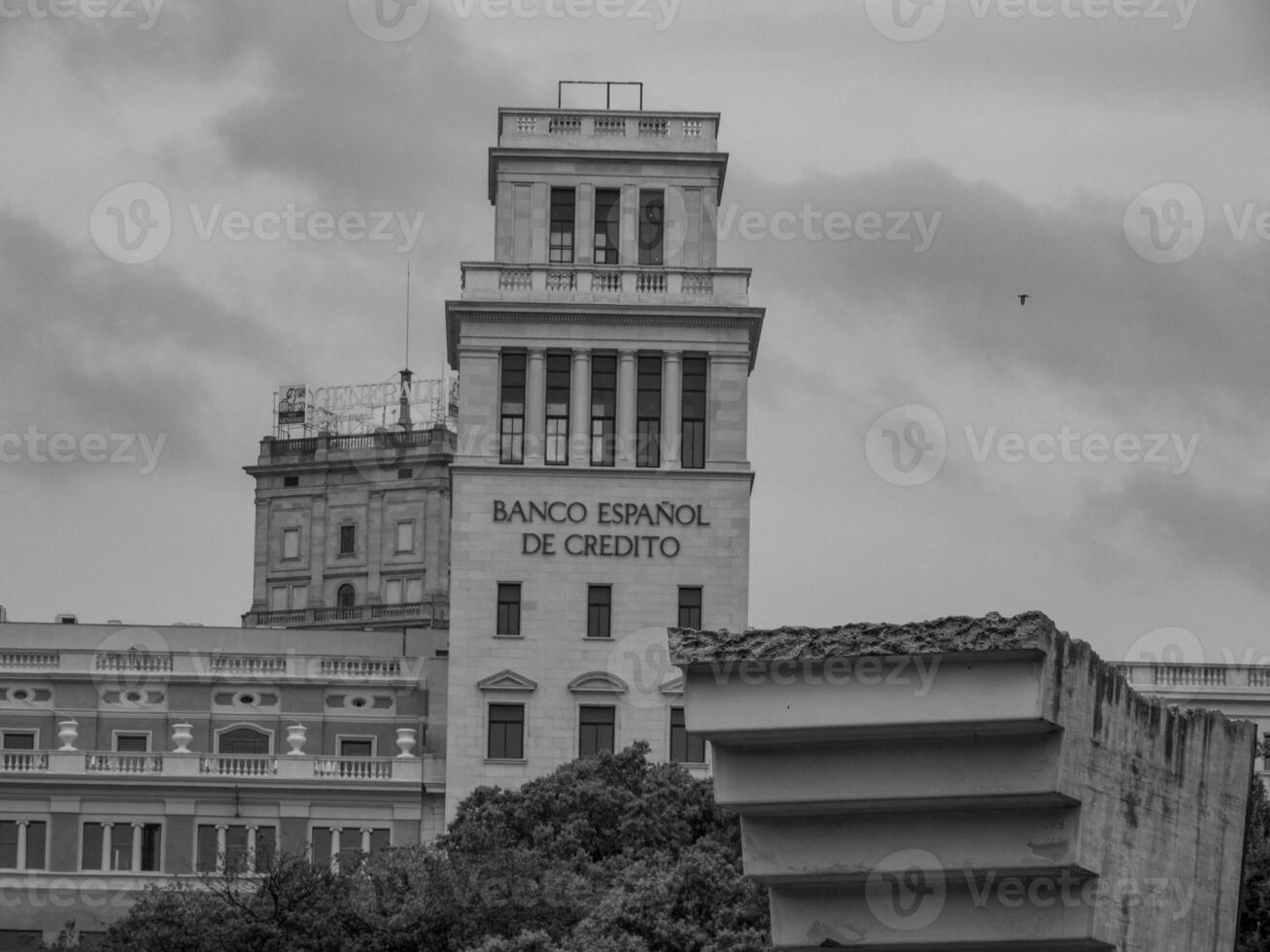 Barcelona stad in Spanje foto