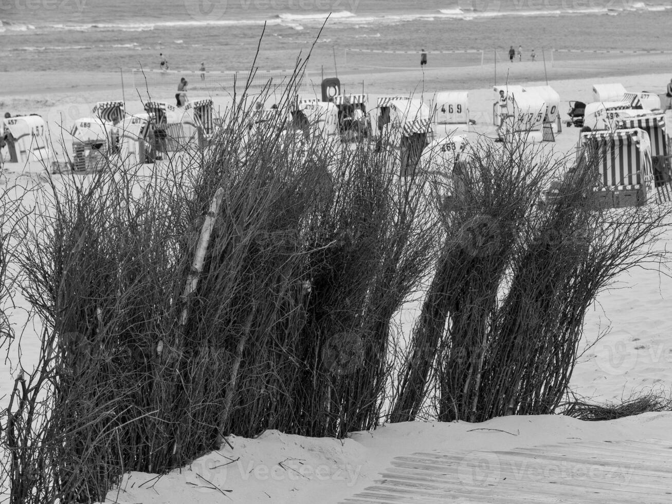 de Duitse eiland spiekeroog foto