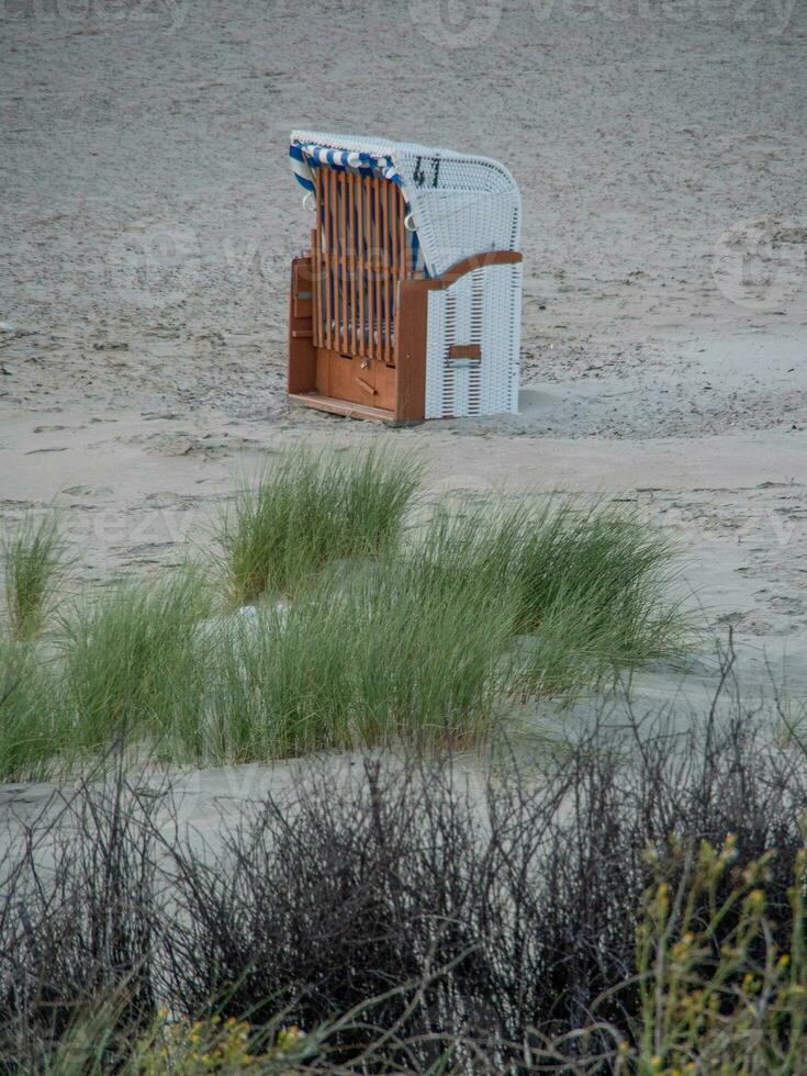 de Duitse eiland van spiekeroog foto