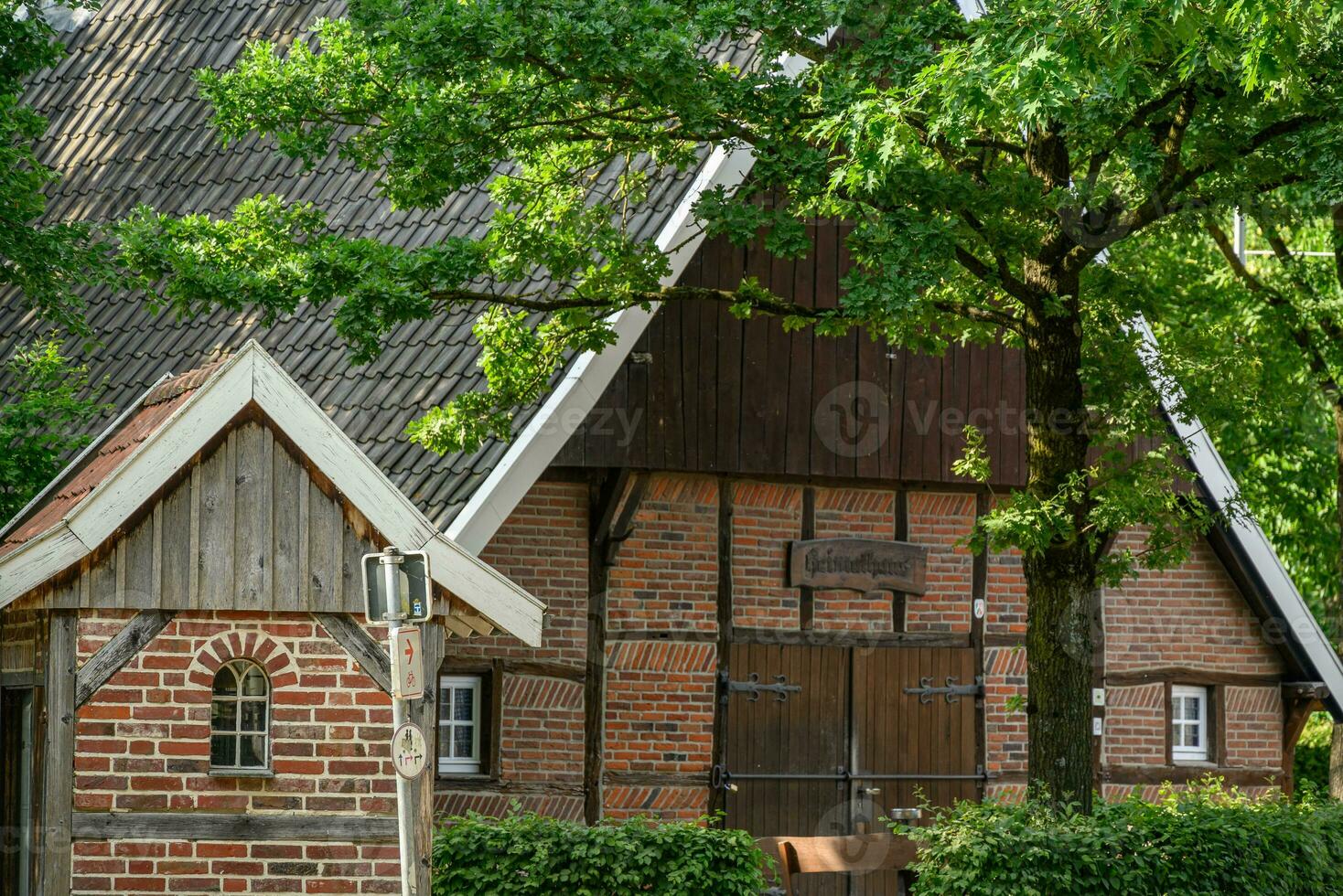 de dorp van weseke in Duitsland foto