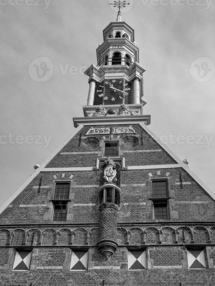 de Nederlands stad van hoorn foto