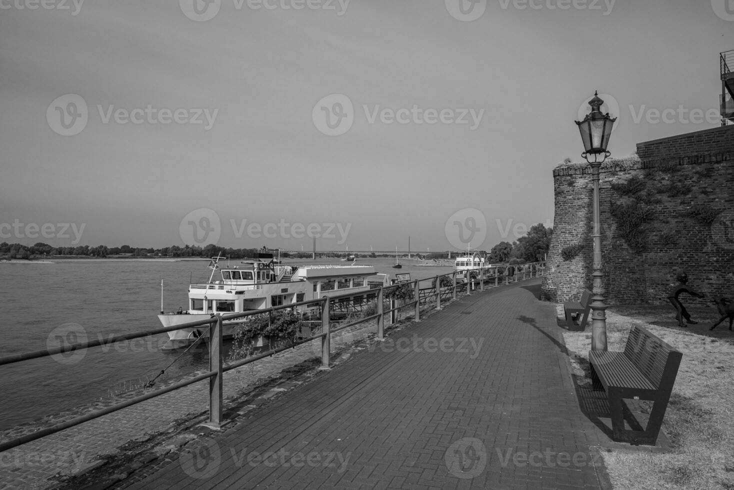 rees Bij de Rijn rivier- foto