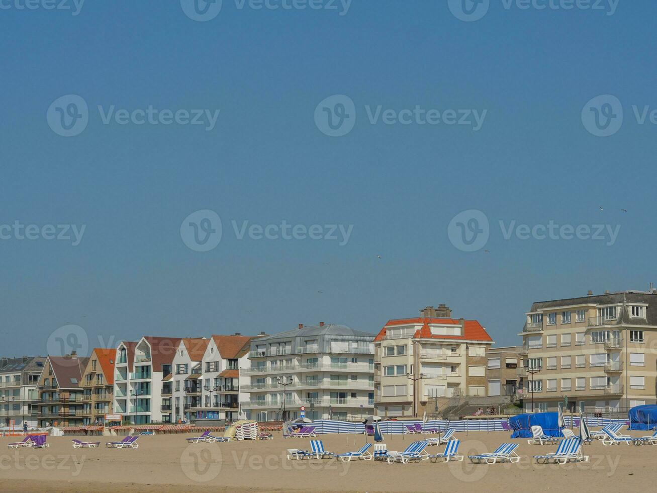 de haan stad in belgie foto