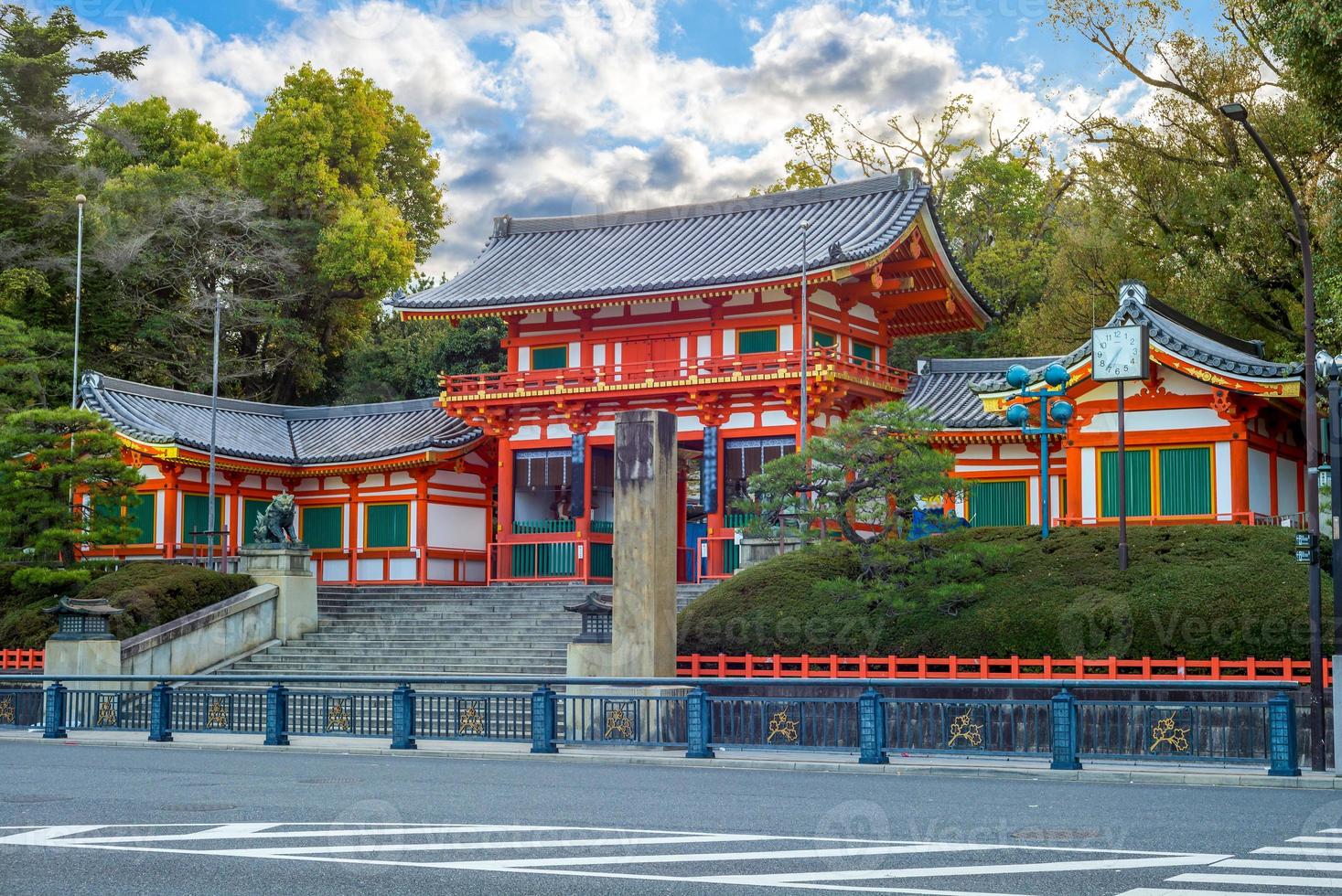 yasaka-schrijn of gion-schrijn in Kyoto Japan foto