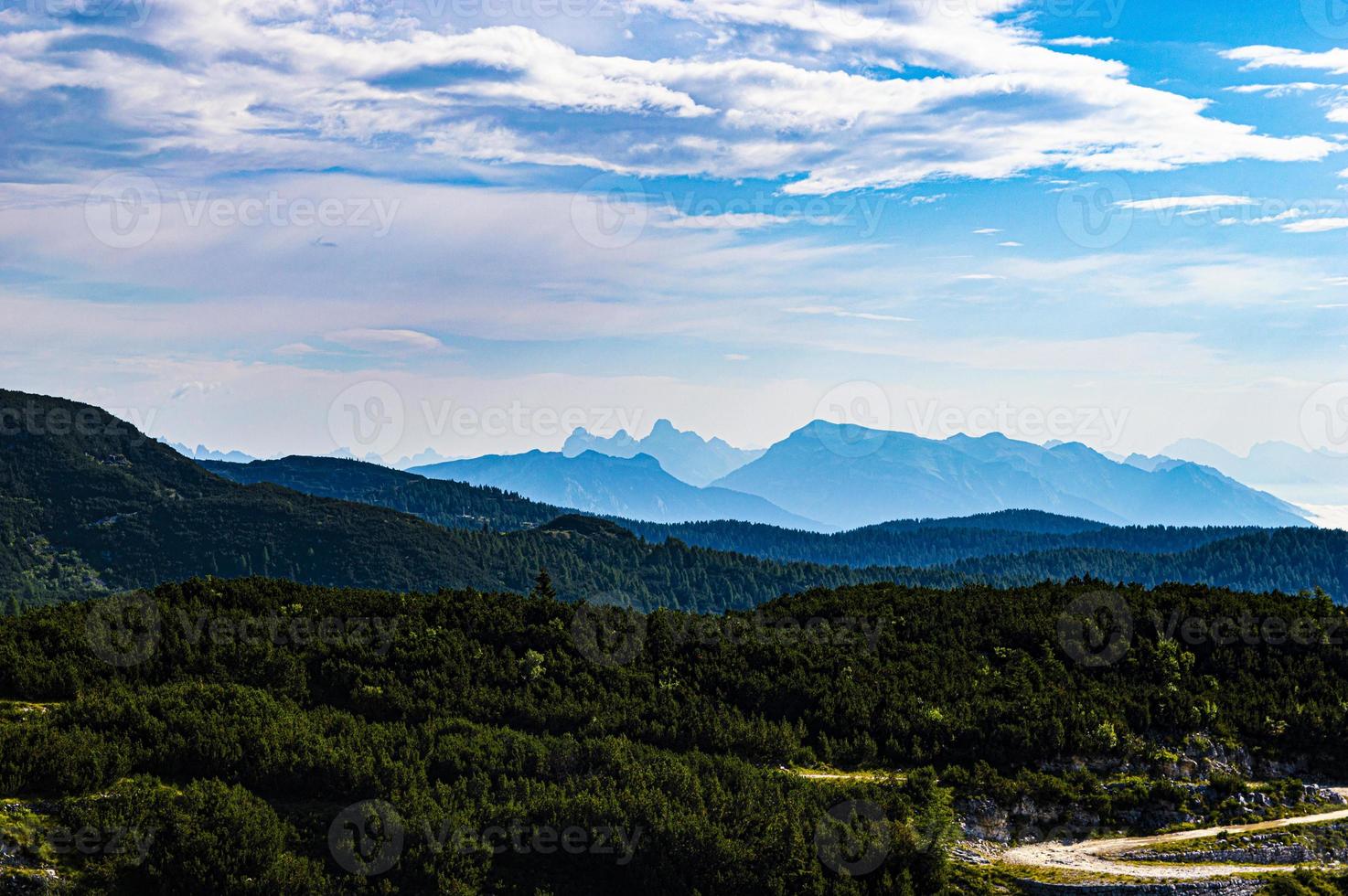 uitzicht op de cima dodici foto