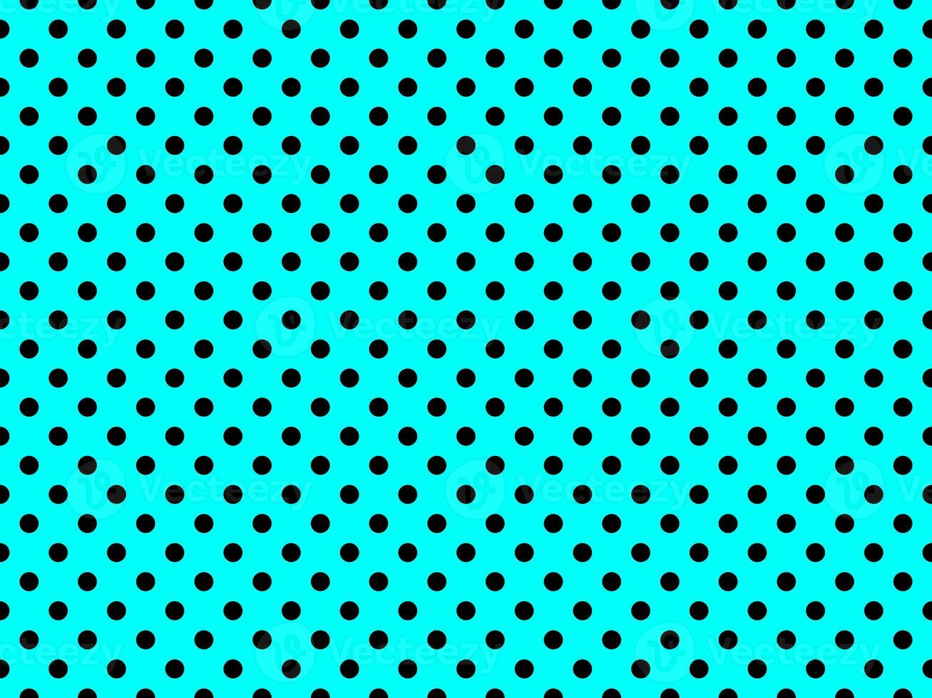 zwart polka dots over- aqua achtergrond foto