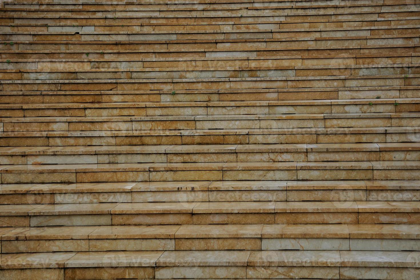 trappen architectuur in de stad foto