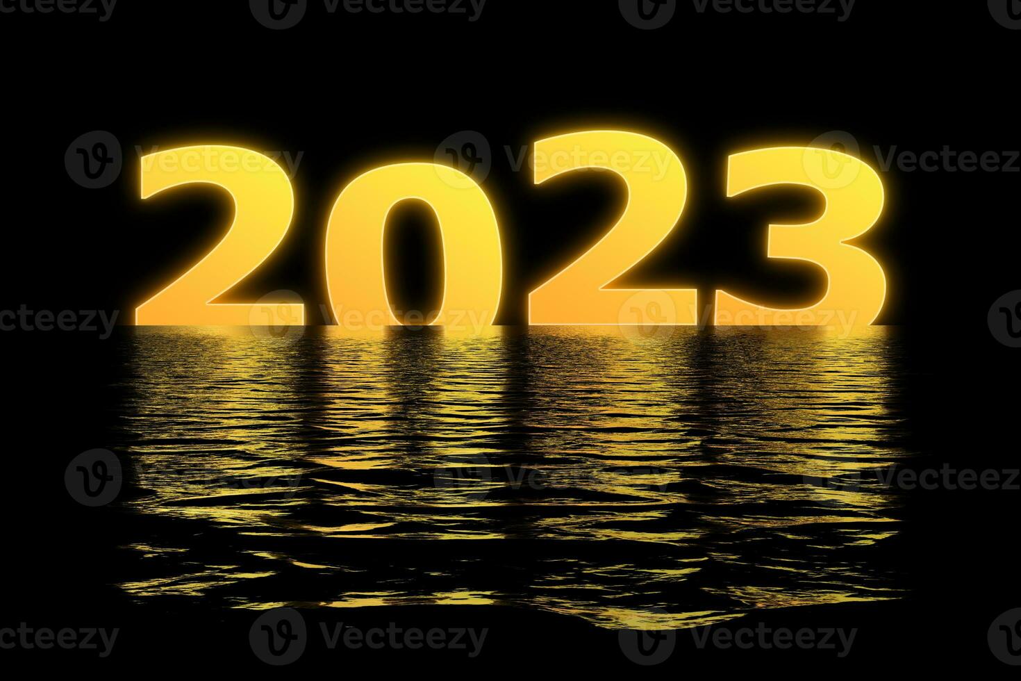 concept nieuw jaar 2023 foto