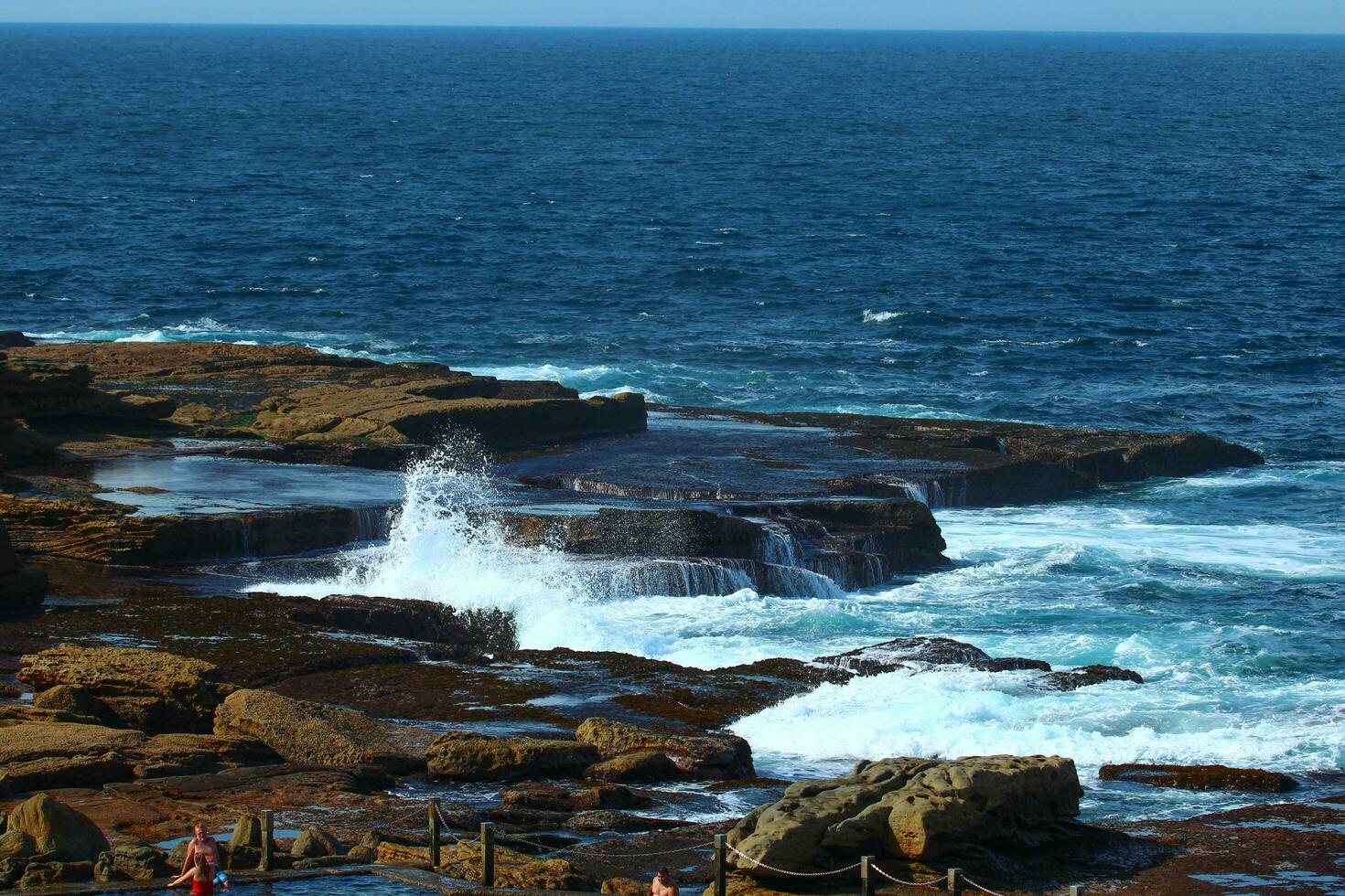 Sydney panoramisch van stranden foto