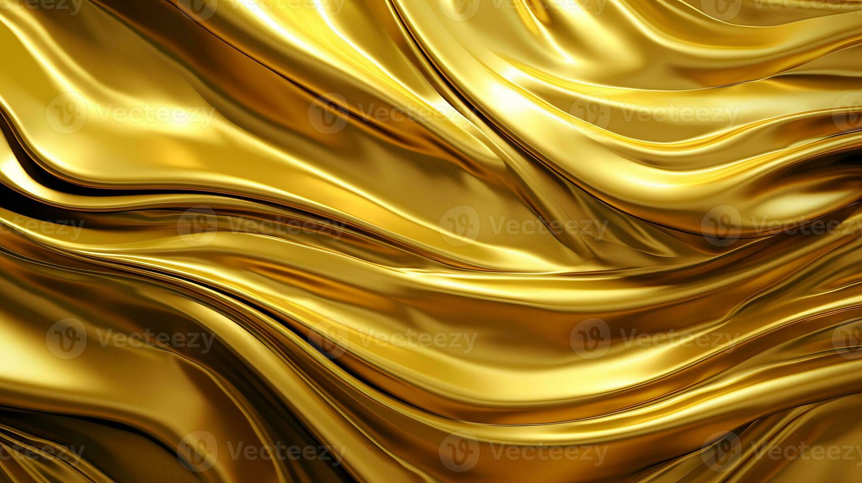 gouden abstract achtergrond. ai gegenereerd. foto