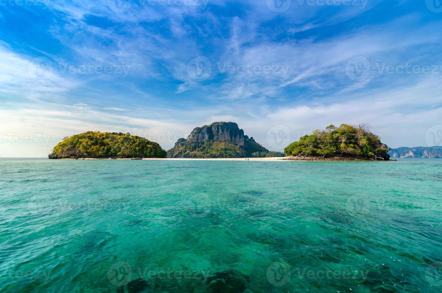 thale waek gescheiden zee krabi, thailand foto