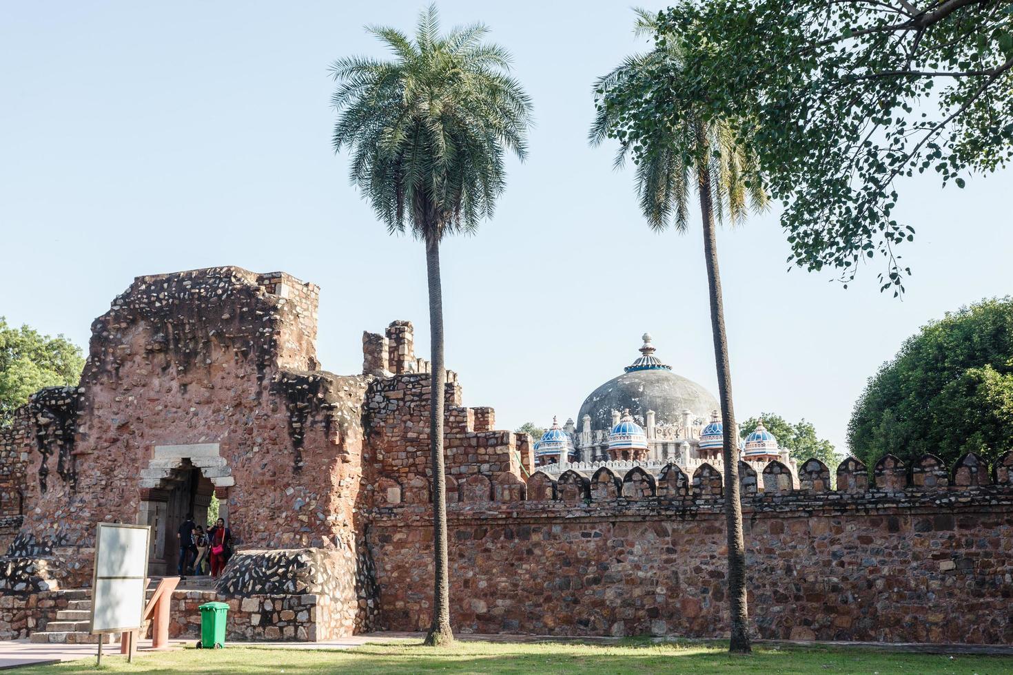 isa khan tombe in new delhi, india foto