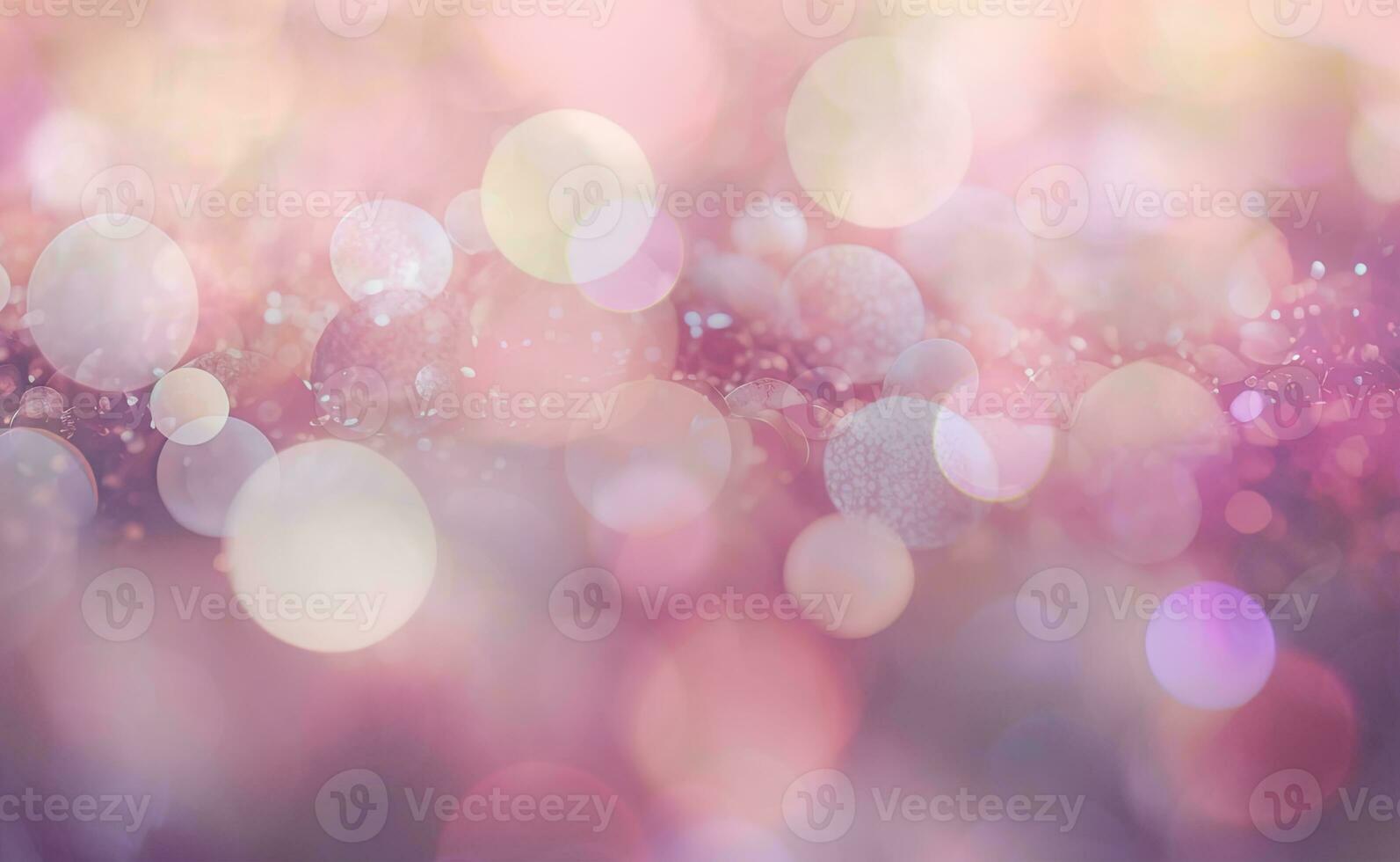 abstract van bokeh roze pastel achtergrond. foto