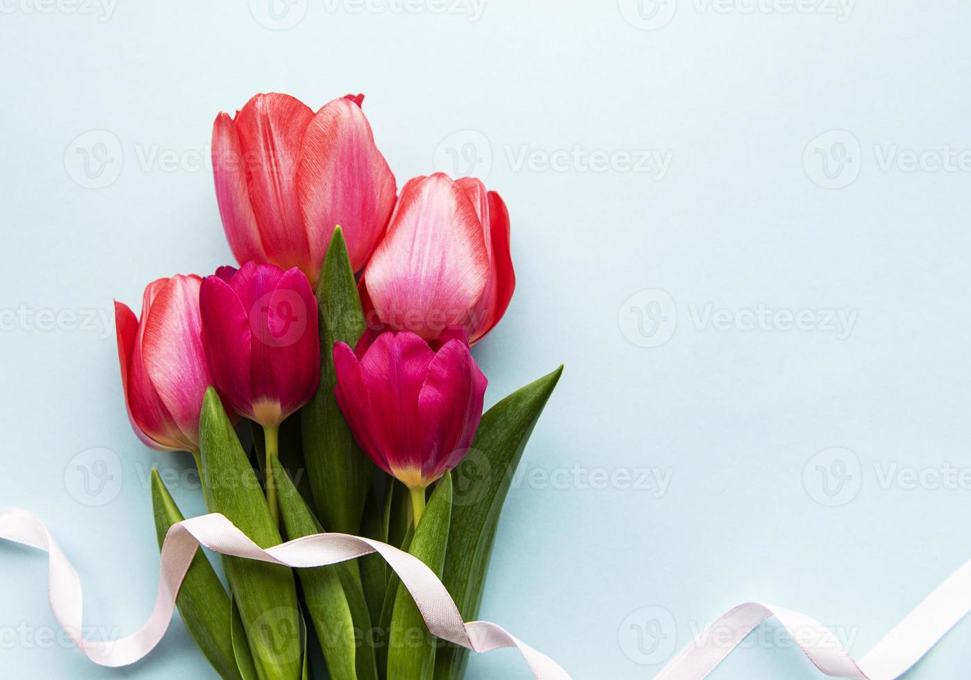 mooi tulpenboeket foto