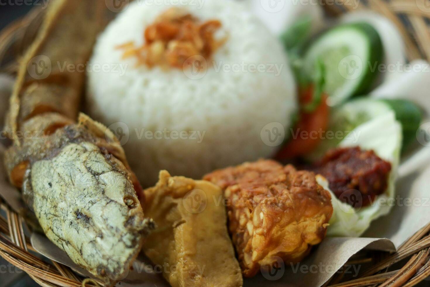 meerval pecel of pecel lele foto