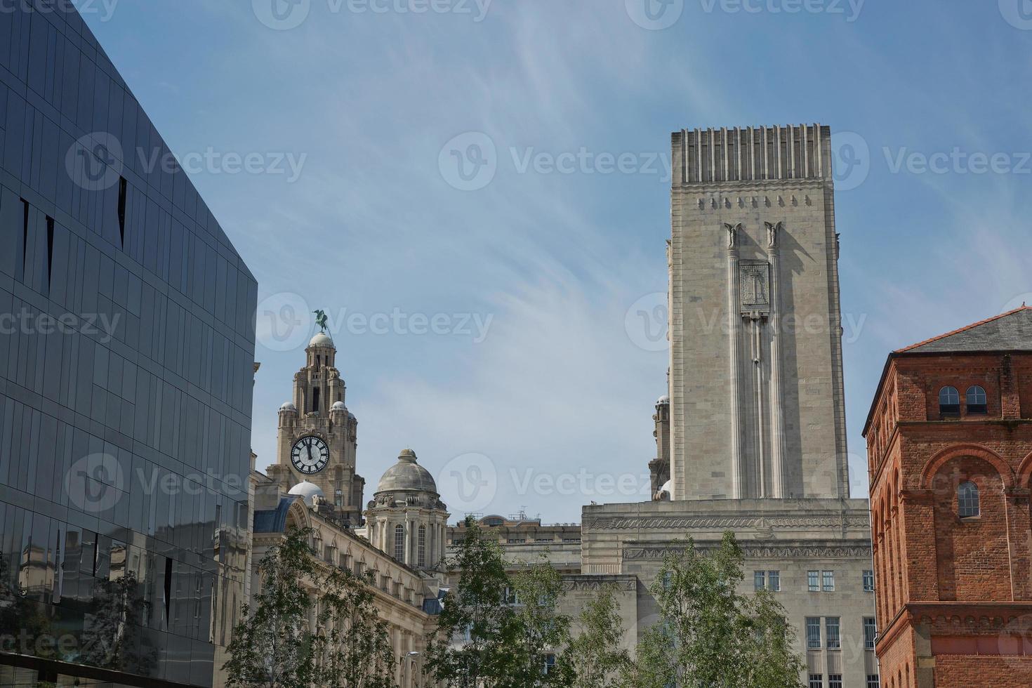 haven van Liverpool gebouw of havenkantoor, Liverpool, Verenigd Koninkrijk foto