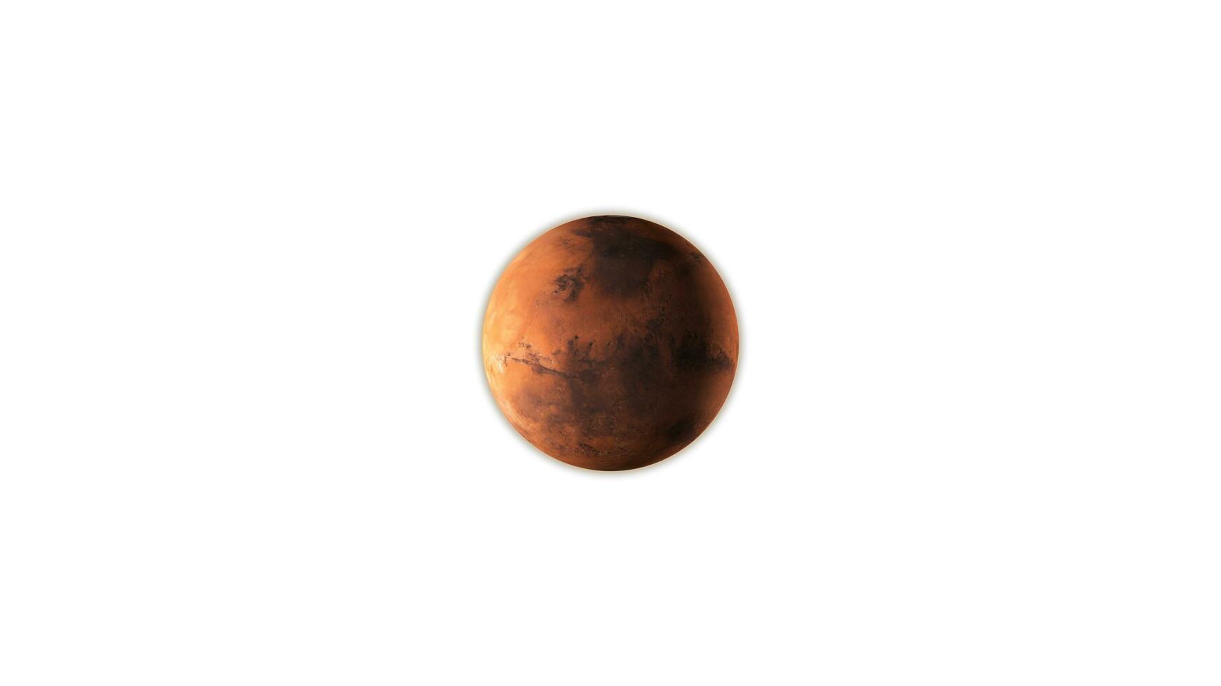 planeet Mars 4k. foto