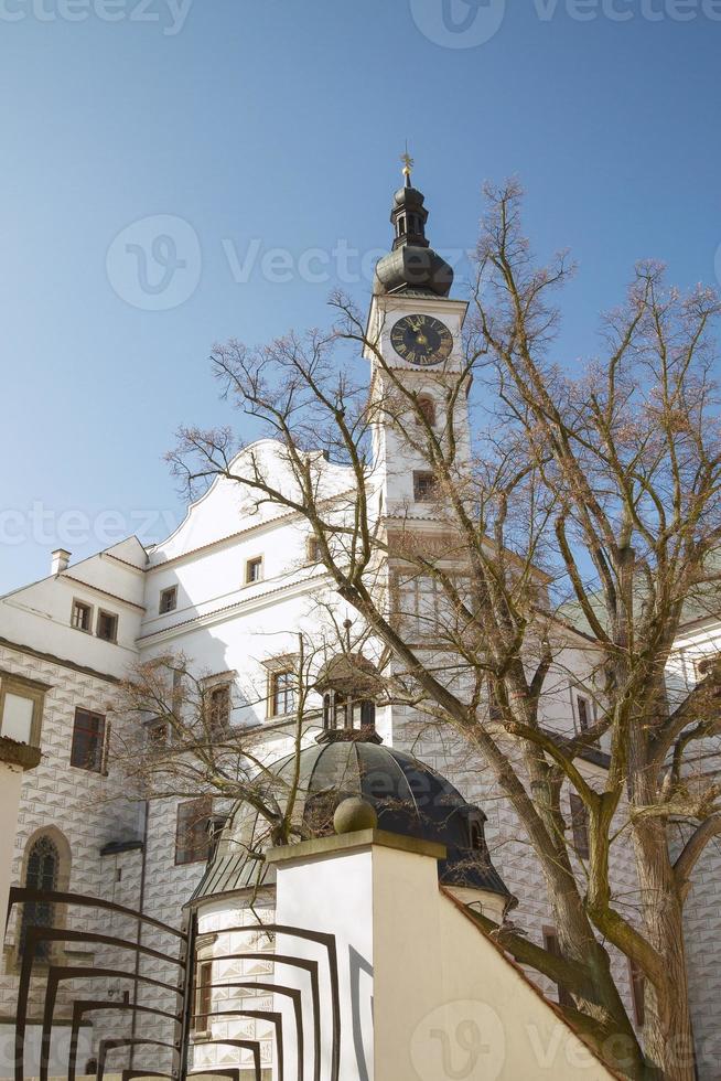 kasteel pardubice museum in pardubice, tsjechië foto