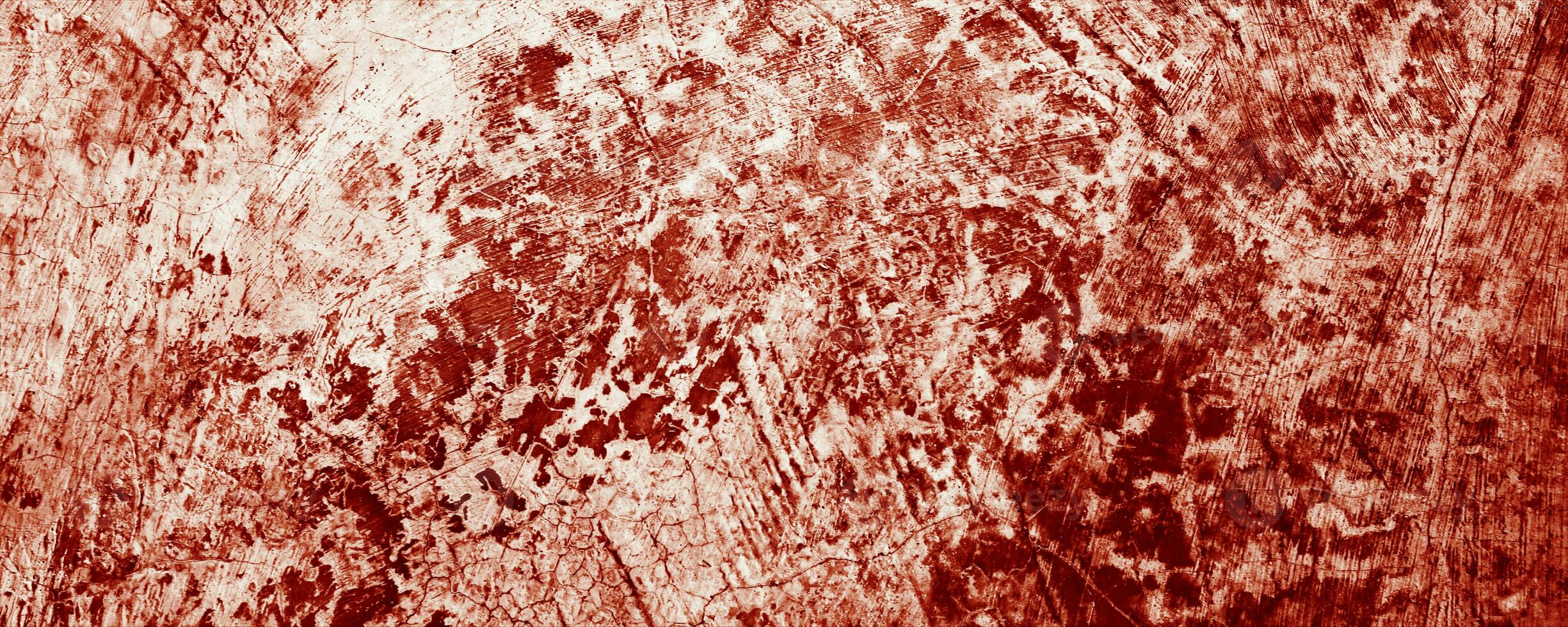 panoramisch rood muur grunge textuur. abstract eng concreet, verschrikking cement voor achtergrond. foto