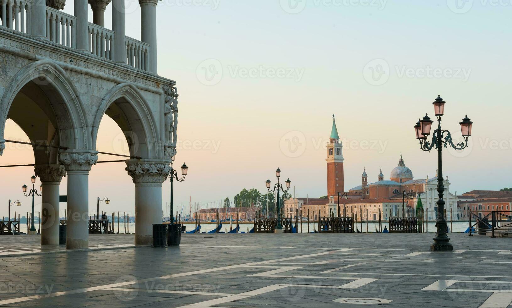 san marco plein in Venetië foto