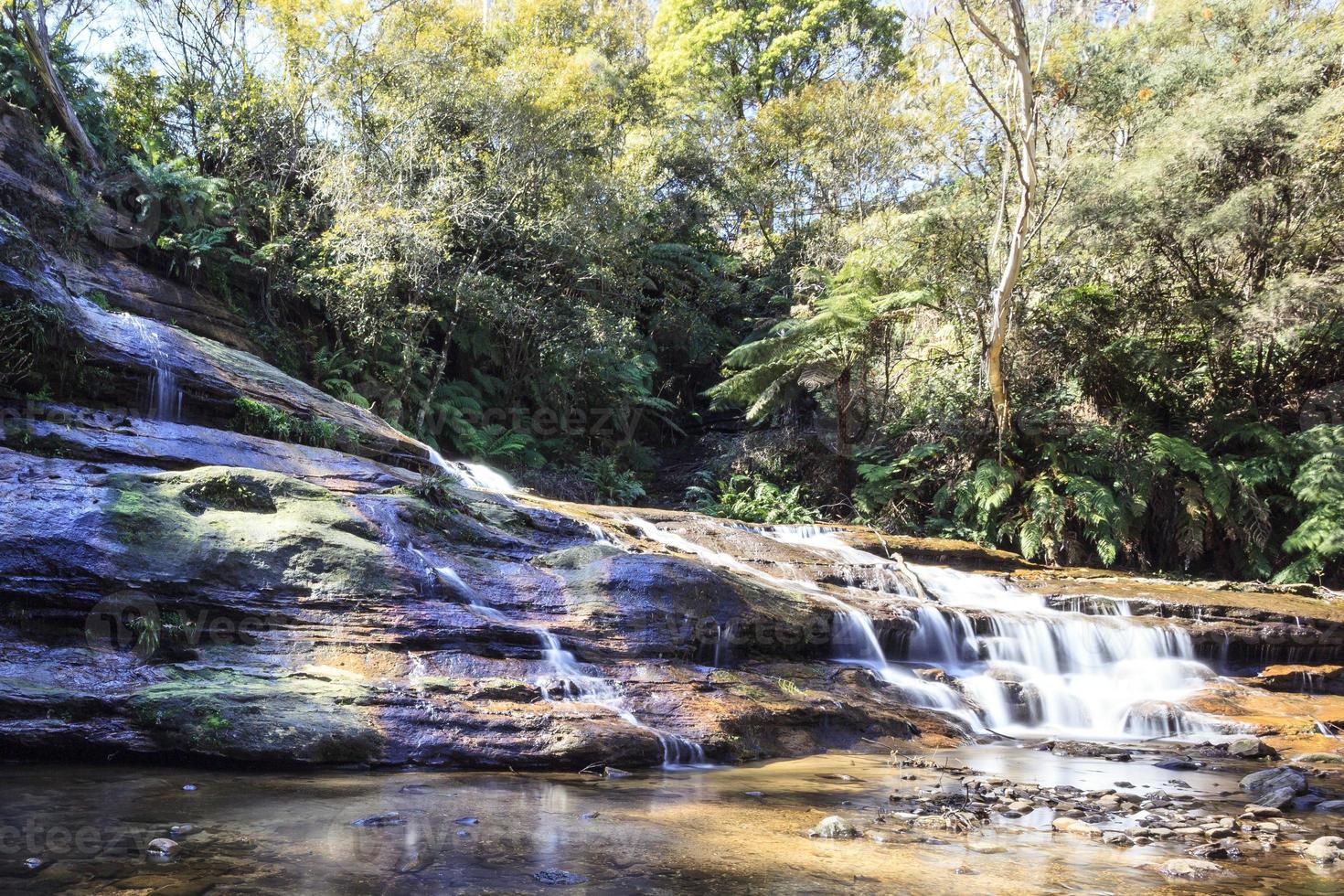 Falls at the Lookout Katoomba New South Wales Australië foto