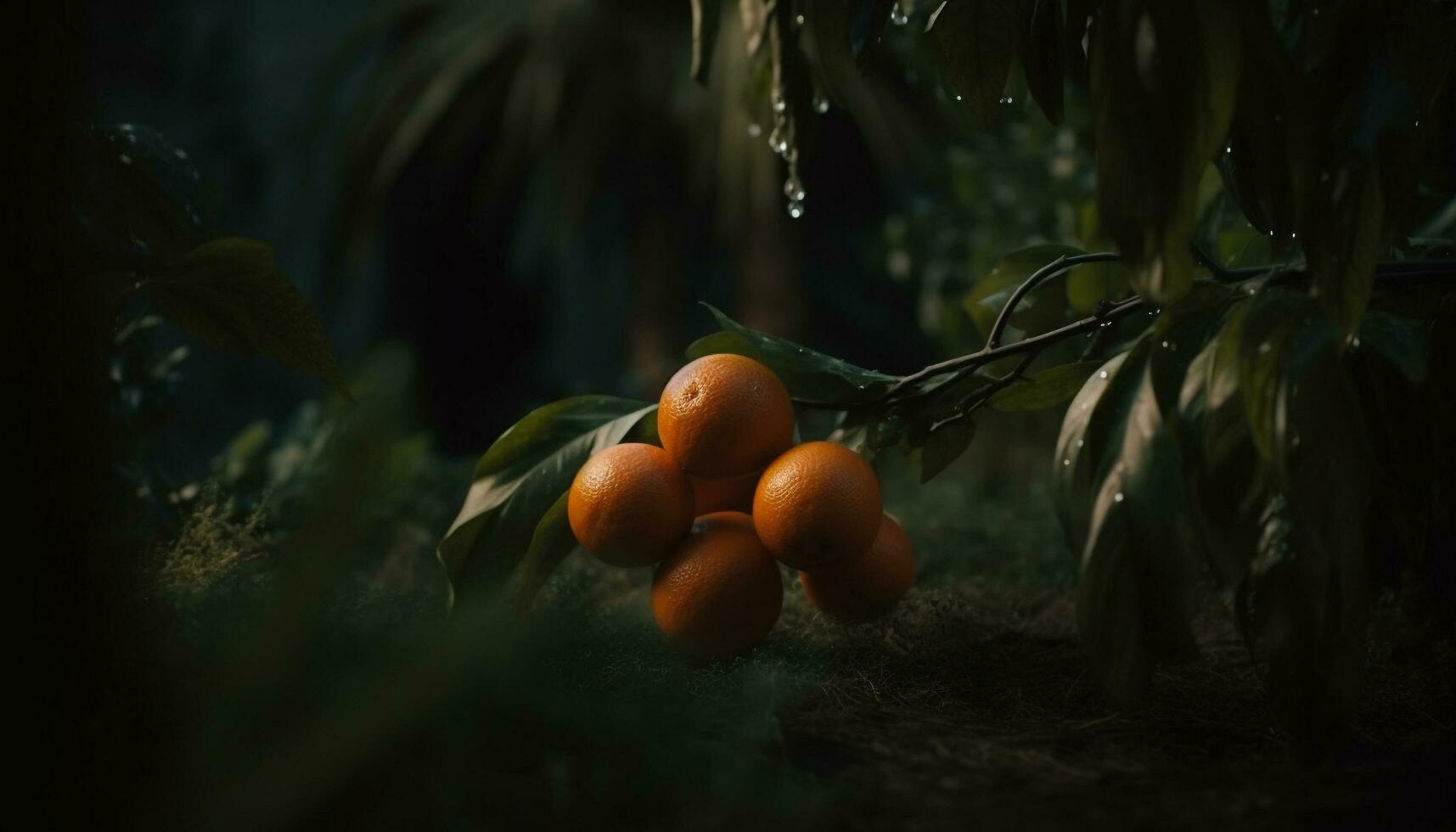 vers biologisch citrus fruit, rijp en gezond, in zomer seizoen gegenereerd door ai foto