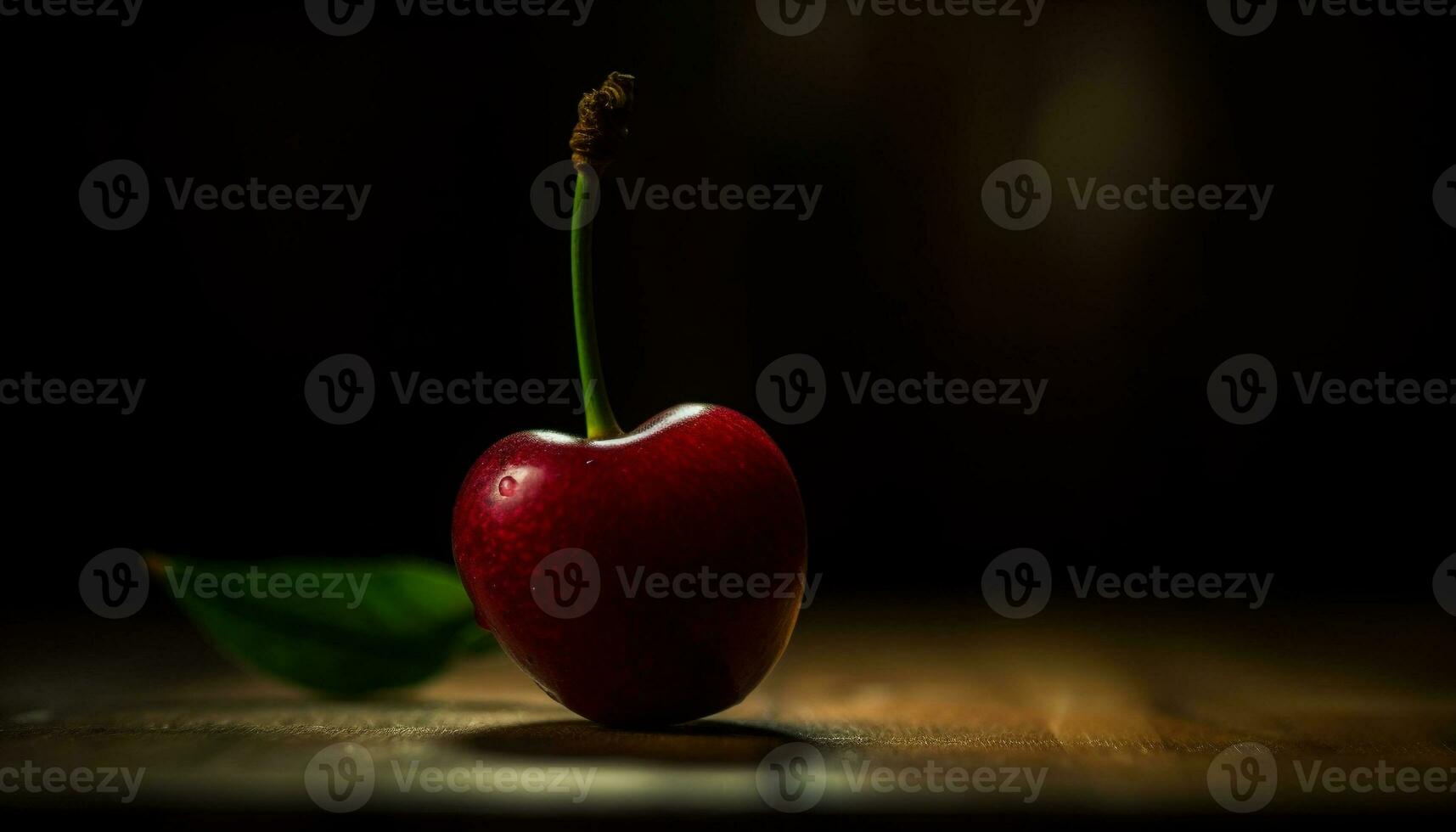 vers, rijp fruit Aan een houten tafel, een gezond fijnproever tussendoortje gegenereerd door ai foto