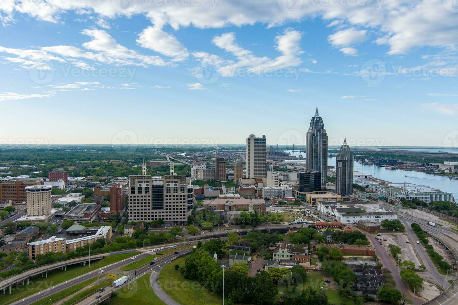 downtown mobiel, Alabama foto