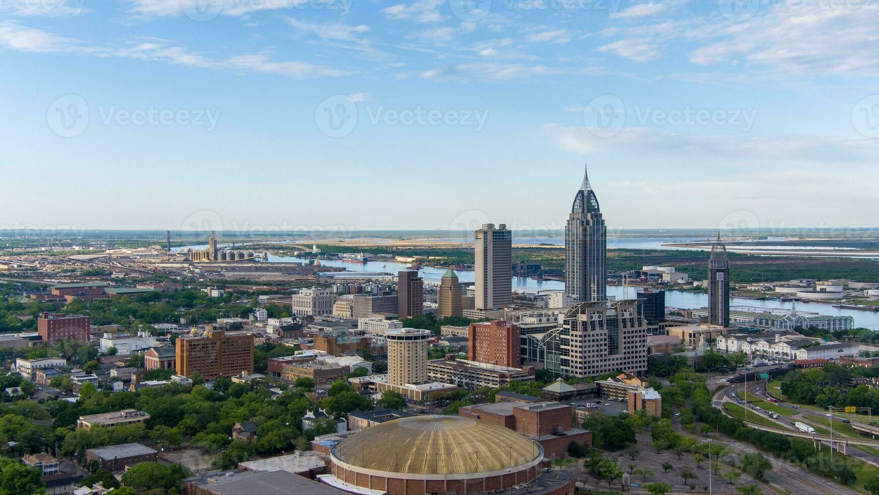 downtown mobiel, Alabama foto